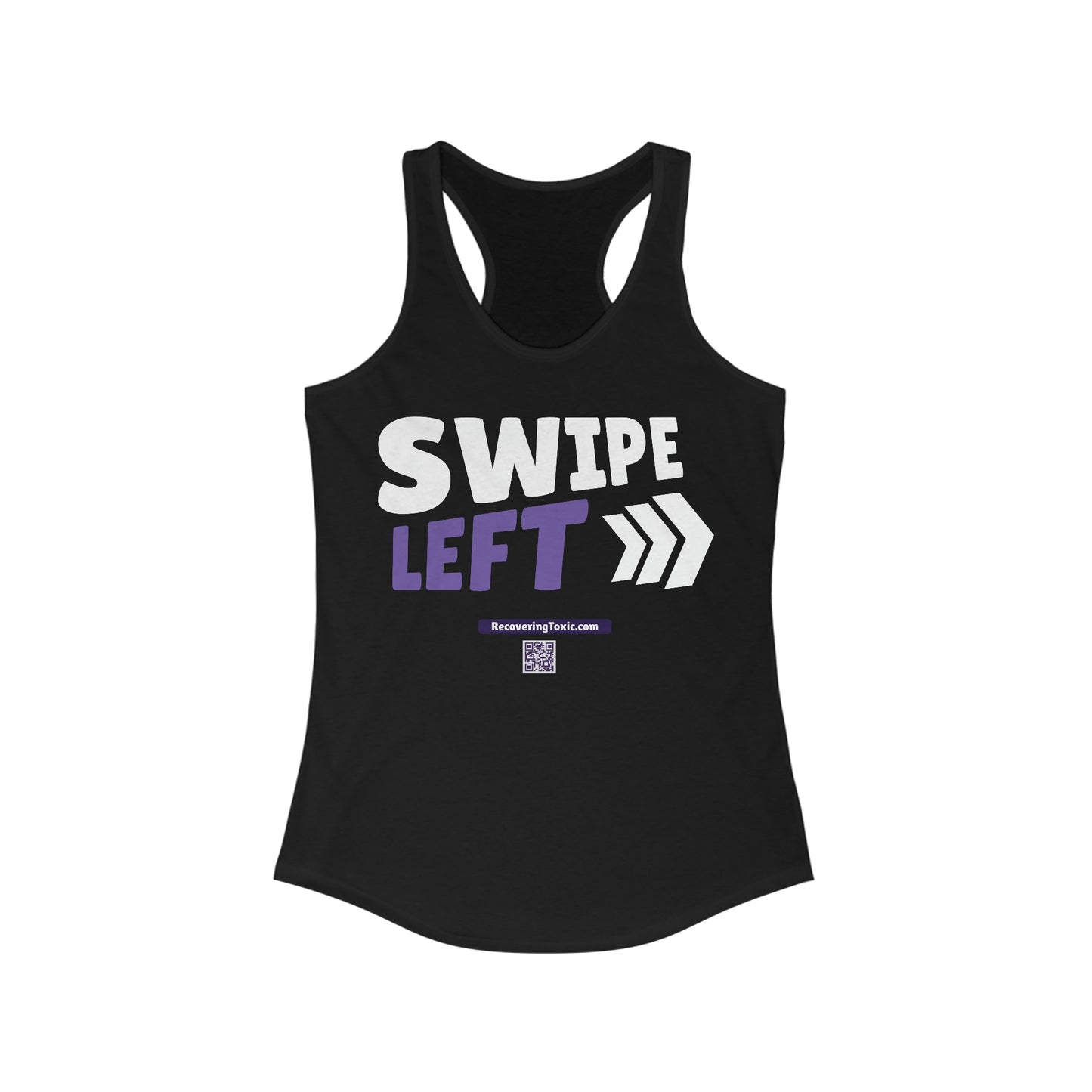 SWIPE Left Racerback Tank