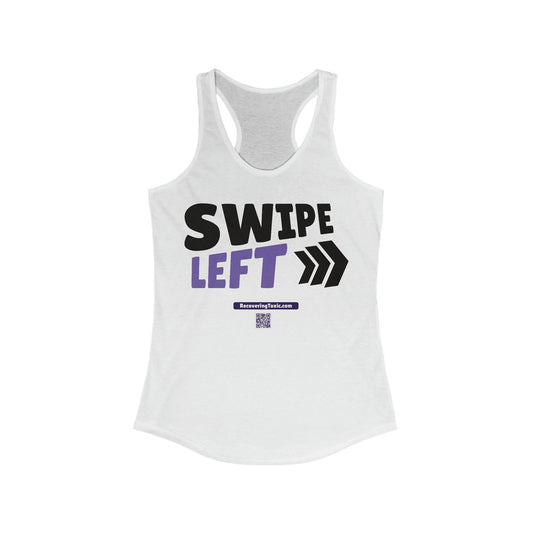 SWIPE Left Racerback Tank